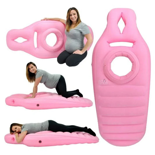 Inflatable Pregnancy Pillow & Sleeping Mat | Full-Body Maternity Support