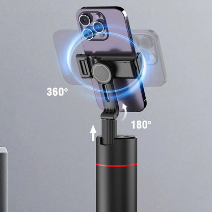 Auto Face Tracking Tripod 360 Degrees Rotation Body Phone Camera Mount Gesture Control Gimbal Stabilizer Selfie Stick for Tiktok