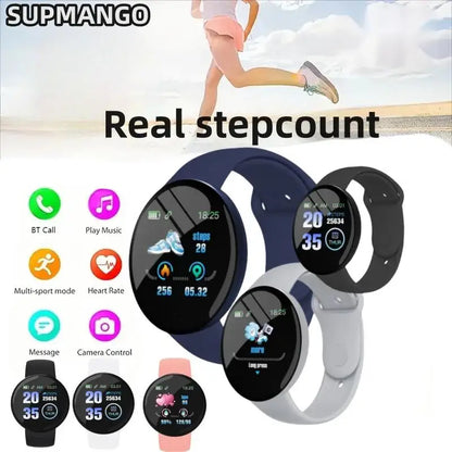 Real Stepcount Smart Watch Multi Function Step Connected Smart Watch For Men And Women Suitable For And Android