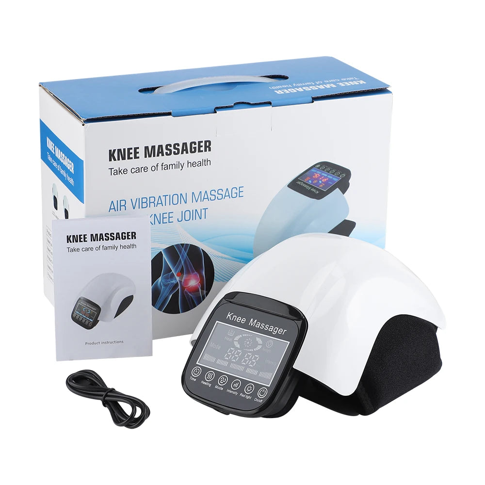 Electric Knee Massager | Heated Air Compression for Pain Relief