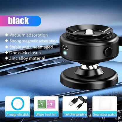 360 ° rotatable vacum car holder for iPhone Samsung Xiaomi magnetic car mount vacuum phone holder