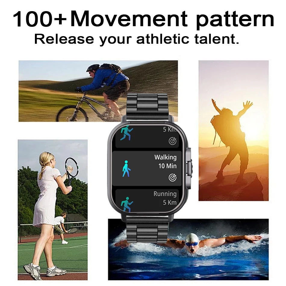 2-in-1 Smartwatch with Wireless Earbuds | Bluetooth Call, GPS, Heart Rate Monitor & Music Player