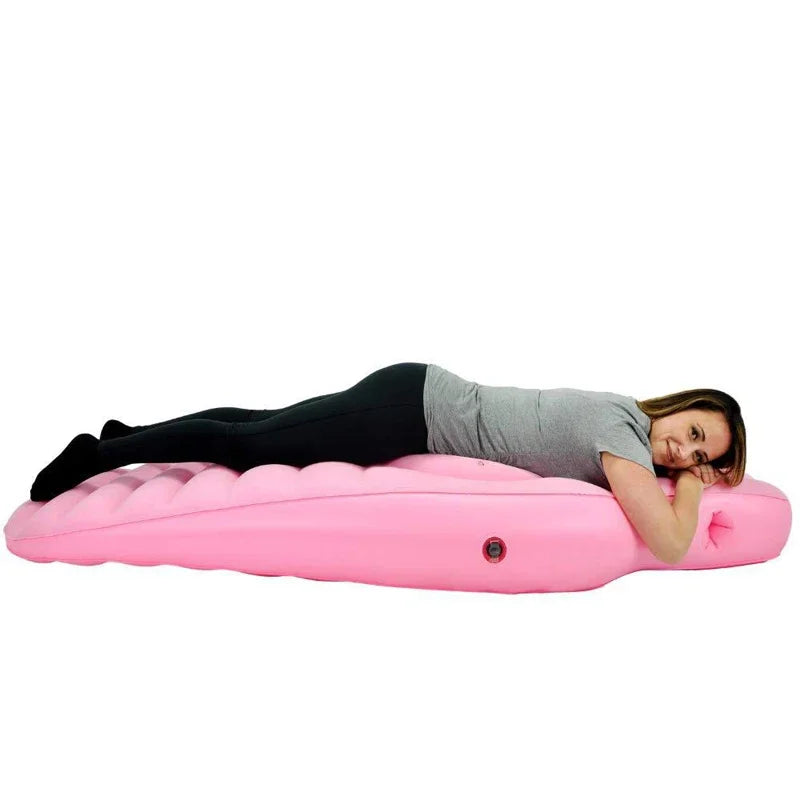 Inflatable Pregnancy Pillow & Sleeping Mat | Full-Body Maternity Support