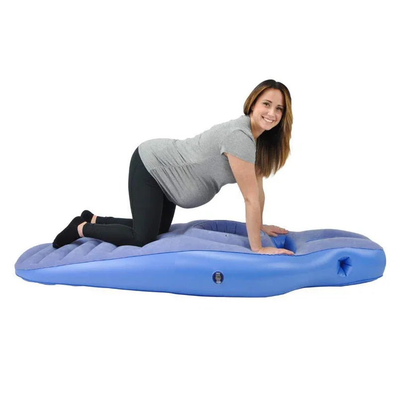 Inflatable Pregnancy Pillow & Sleeping Mat | Full-Body Maternity Support