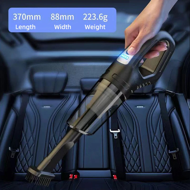 andheld Wireless Car & Home Vacuum – Powerful Suction, Rechargeable, Multipurpose