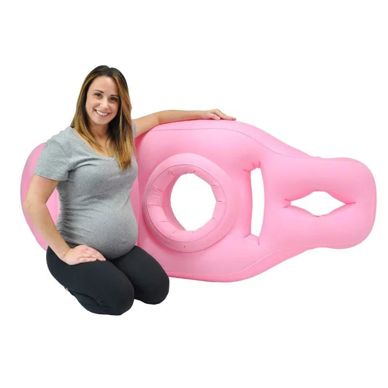 Inflatable Pregnancy Pillow & Sleeping Mat | Full-Body Maternity Support