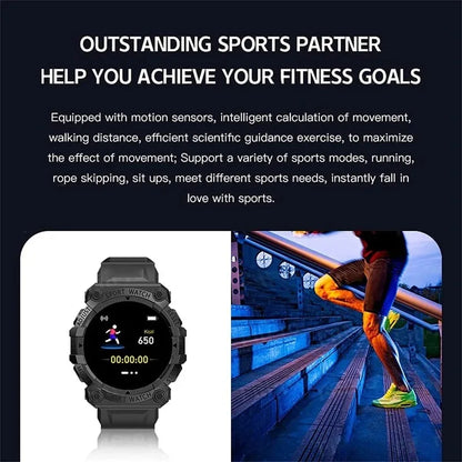 Smartwatch Calorie Message Remind Fitness Tracker Sport Modes Smart Watch Heart Rate Monitor Men Digital Watches Women FD68 Y68