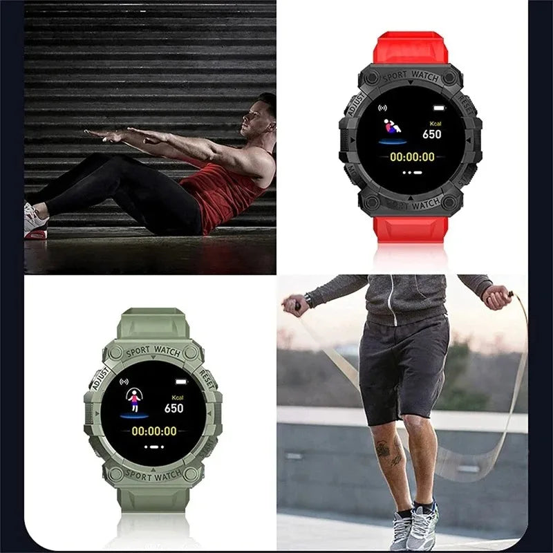 Smartwatch Calorie Message Remind Fitness Tracker Sport Modes Smart Watch Heart Rate Monitor Men Digital Watches Women FD68 Y68