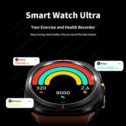 Smartwatch – GPS, Compass, NFC, AMOLED, BT Call, IP68