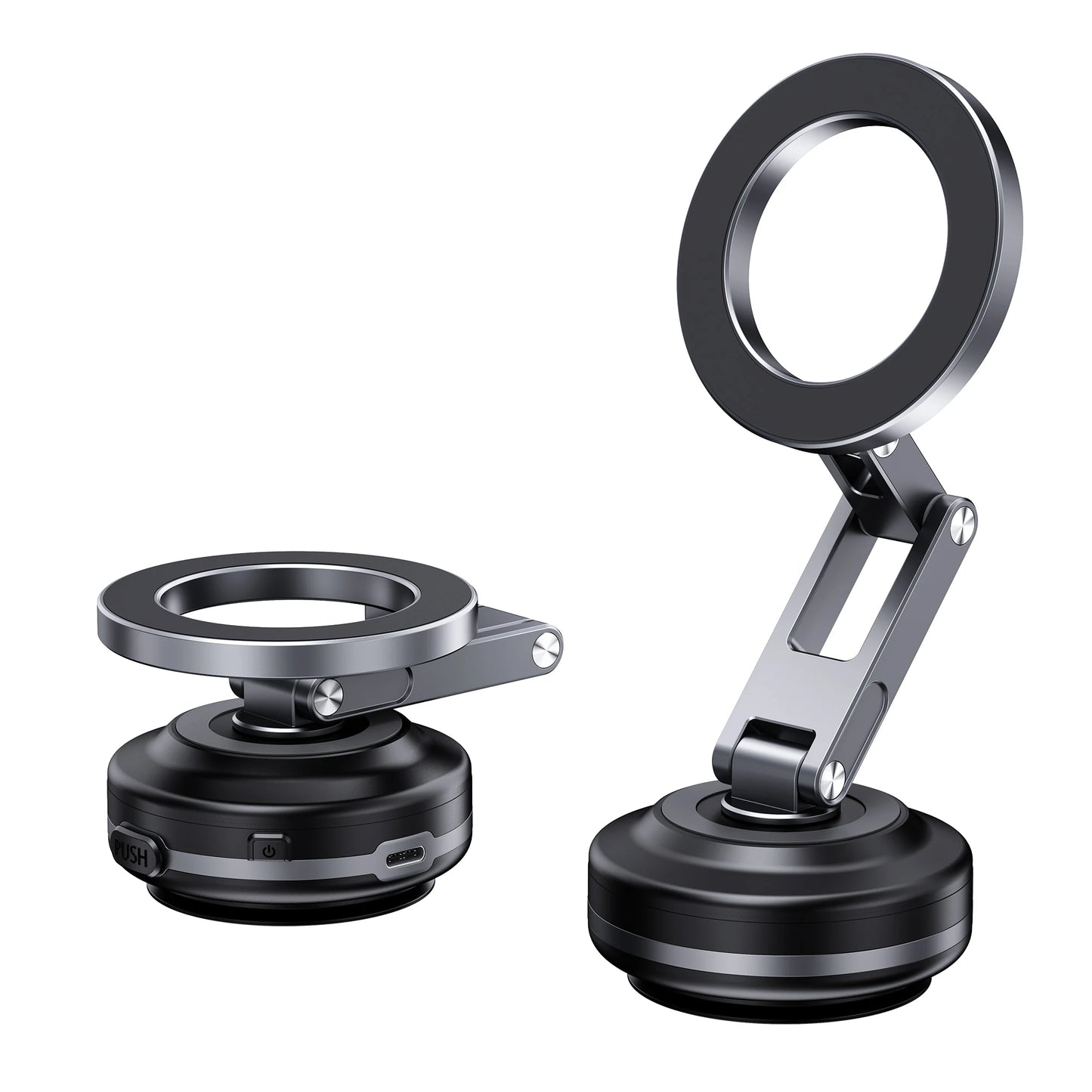 2025 New Magnetic Car Mount 360° Rotating Car Phone Mount for IPhone 16/15/14/13/12 for Shower/Car/Mirror/Smooth Surfaces