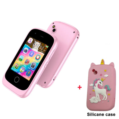 Kids Smart Phone Camera Toys Touchscreen Unicorn Baby Mobile MP3 Player Digital Camera Educational Toys for Girls Boys Age 3-8