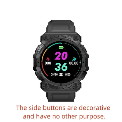 Smartwatch Calorie Message Remind Fitness Tracker Sport Modes Smart Watch Heart Rate Monitor Men Digital Watches Women FD68 Y68