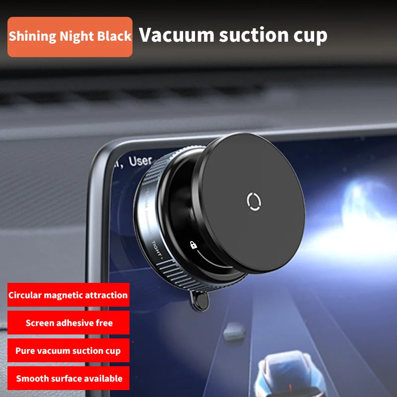 360° Magnetic Car Phone Mount – Ultra-Strong Suction & Secure Hold