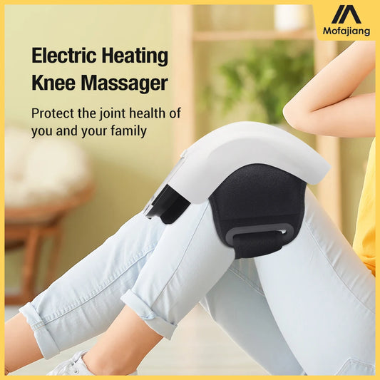 Electric Heated Knee Massager | Air Compression & Vibration Therapy