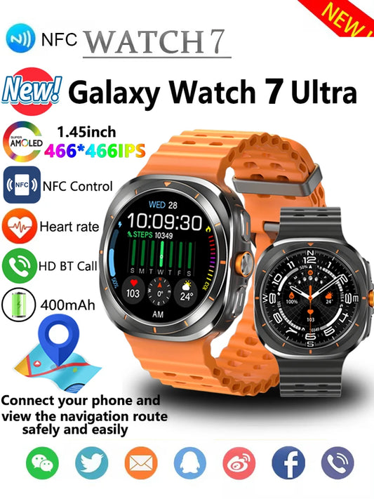 Smartwatch – GPS, Compass, NFC, AMOLED, BT Call, IP68