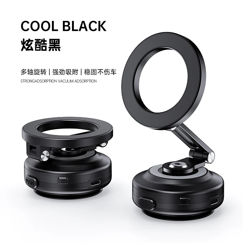 2025 New Magnetic Car Mount 360° Rotating Car Phone Mount for IPhone 16/15/14/13/12 for Shower/Car/Mirror/Smooth Surfaces