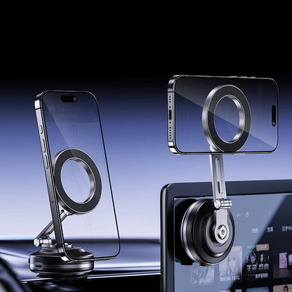 2025 New Magnetic Car Mount 360° Rotating Car Phone Mount for IPhone 16/15/14/13/12 for Shower/Car/Mirror/Smooth Surfaces