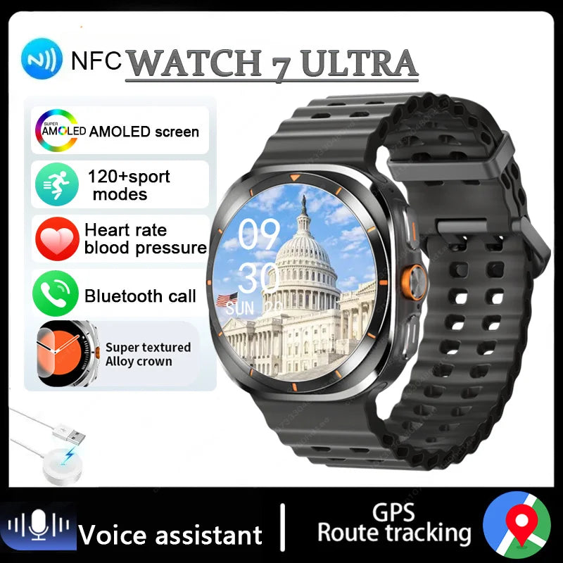 Smartwatch – GPS, Compass, NFC, AMOLED, BT Call, IP68